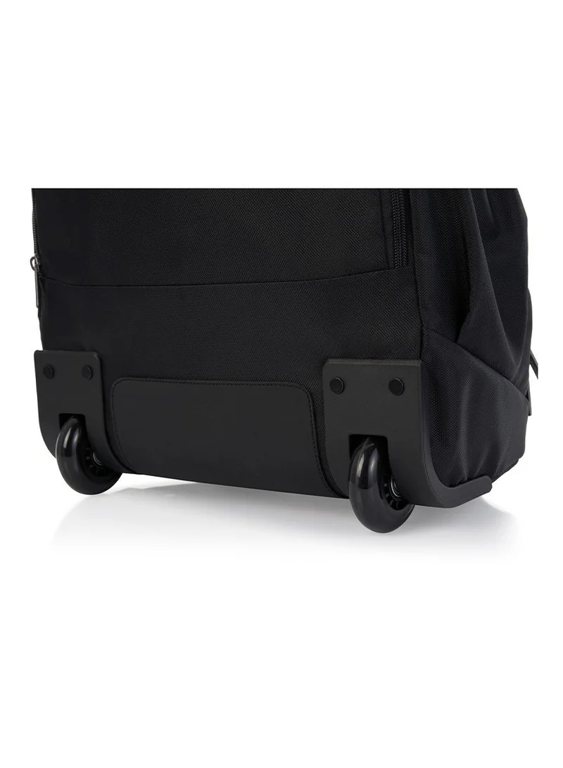 American Tourister  Segno 2.0 Wheeled Laptop Bag, 32L Capacity, Polyester, Black|Front Storge Pocket|15.6" Laptop Compartment|Bottle Holder|Tractum Suspension - 3 Years International Warranty  | Best Price UAE